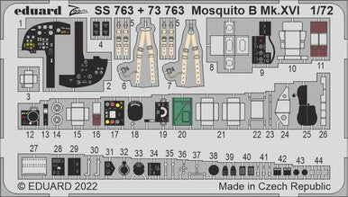 Eduard SS763 1/72 Mosquito B Mk.XVI for Airfix