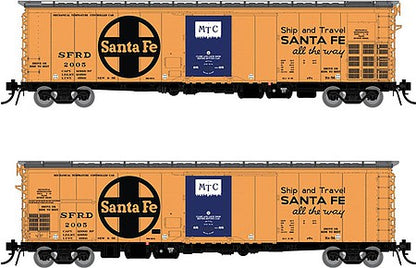 Rapido Trains 156006 HO Scale Sf Rr-56 Reef Sf Al 4-Pack