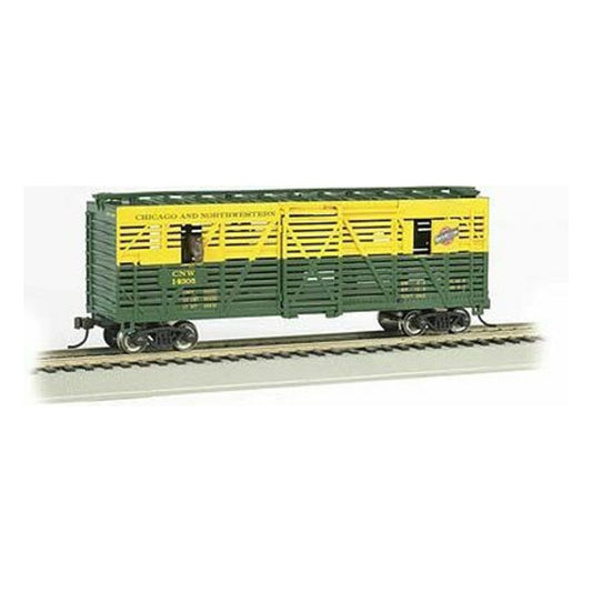 Bachmann 19703 HO Scale Animated Stock Car with Horses — Chicago &