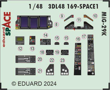 Eduard 3DL48169 1/48 MiG-29K SPACE