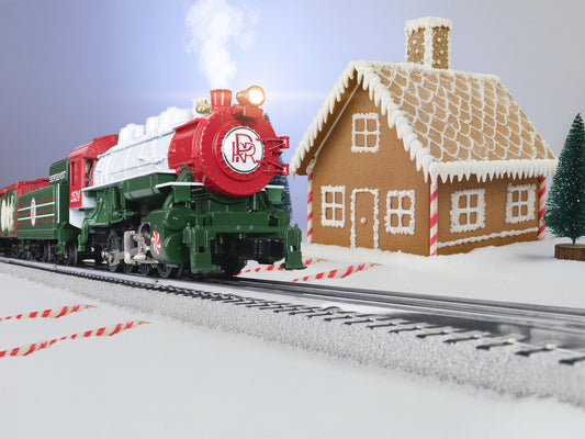 Lionel 6-2523120 O Gauge Peppermint Railroad 0-8-0 Christmas Freight