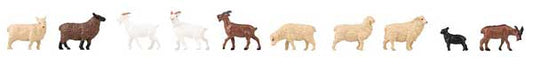 Faller 151921 HO Scale Sheep and Goats -- 5 of Each