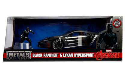 Jada Toys 99723 1/24 Lykan Hypersport, Black Panther
