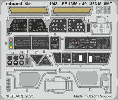 Eduard FE1356 1/48 Mi-8MT - Trumpeter