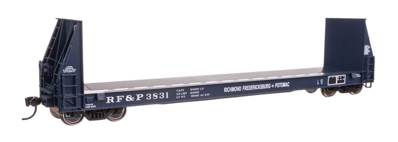 Walthers Proto 104529 HO Scale 50' Sieco Pulpwood Flatcar - Ready to Run -- Rich