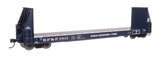 Walthers Proto 104529 HO Scale 50' Sieco Pulpwood Flatcar - Ready to Run -- Rich