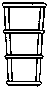 Cal Scale 418 Ho Ladder Rght Frnt Nose Shark