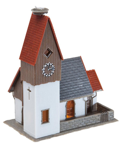 Faller 130236 HO Scale Village Church Model Kit