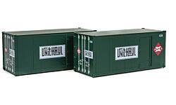 Walthers SceneMaster 949-8681 HO 20' REA 2-Pack #260095, 260097