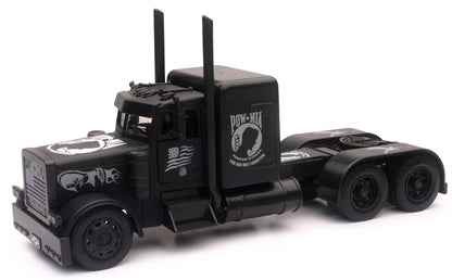 New Ray SS-11643 1/32 Peterbilt 379 Black Out POW/MIA Cab