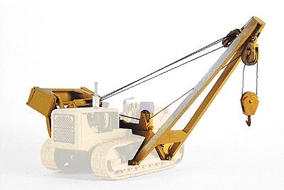 Custom Finishing 7274 HO Scale Side Boom Pipelayer/Railroad Crane Attachment Kit
