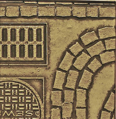 Chooch Enterprises 8659 All Scale Flexible Cobblestone Street Details HO, S & O