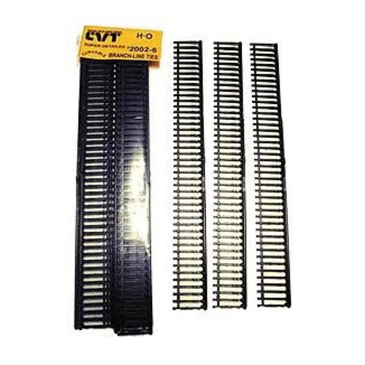 Central Valley Models 20026 HO Scale CVT Tie Strip Sampler - 12" sections - (6)