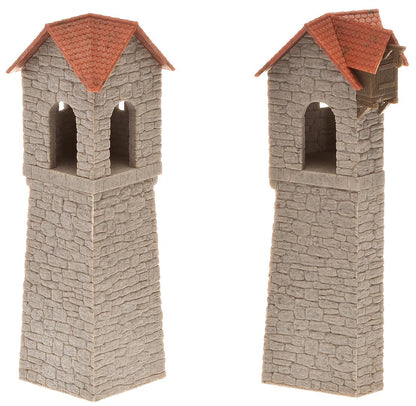 Faller 130403 HO Scale 2 Old-Town Peel Towers Model Kit