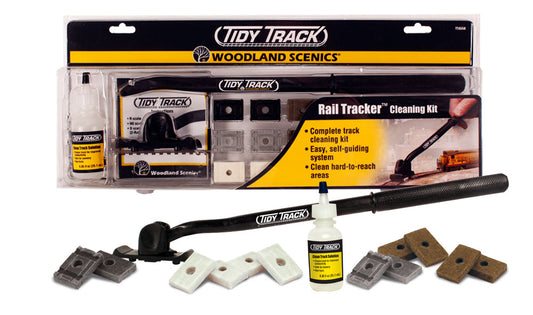 Woodland Scenics TT4550 All Scale Rail Tracker Cleaning Kit