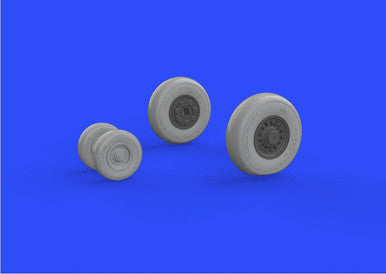 Eduard 648290 1/48 F-14A Late Wheels for Tamiya (Resin)
