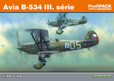 Eduard 8191 1/48 Avia B534 III Series BiPlane Fighter (Profi-Pack
