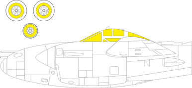 Eduard CX612 1/72 Mask P38J for DML & Hobby 2000 Canopy Mask Set