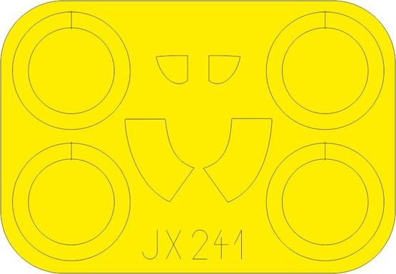 Eduard JX241 1/32 Mask Aircraft- I16 Type 10 for ICM