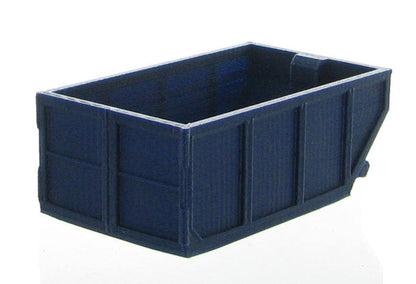 3D To Scale 50-235-DB 1/50 Rolloff Dumpster 10 Yards, Blue