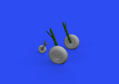 Eduard 648603 1/48 Wheels for EDU (Mask & Resin)