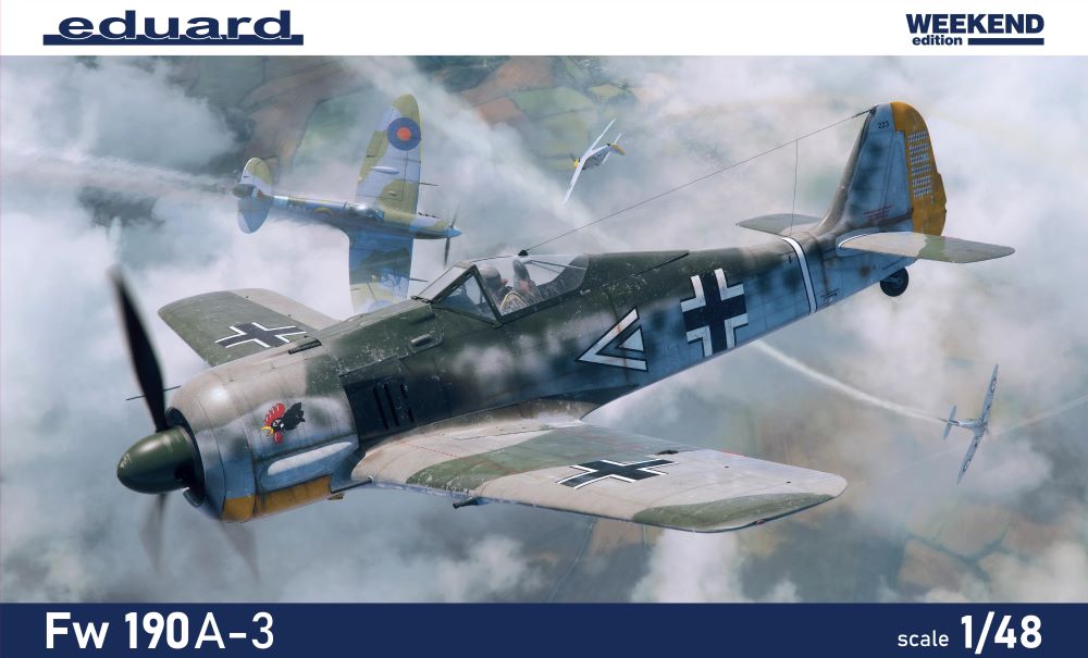 Eduard 84205 1/48 WWII Fw190A3 German Fighter (Wkd Edition Plastic Kit)