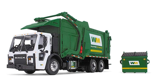 First Gear 10-4292D 1/34 Scale Waste Management - Mack Lr Refuse Truck