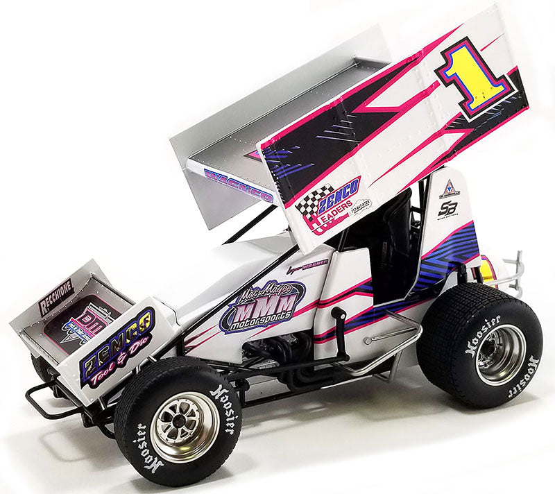 Acme A1822017 1/18 2022 #1 ZEMCO Sprint Car – 1/18 Scale Diecast