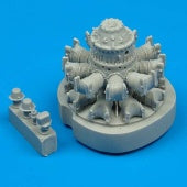 Quickboost 48019 1/48 F8F Bearcat Engine for ACY