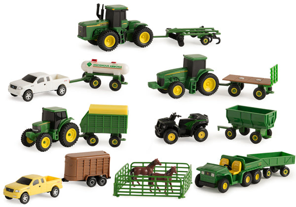 Ertl 35265B 1/64 Scale John Deere Vehicle Value Mix Playset