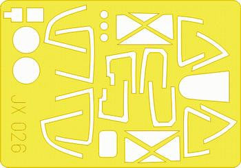 Eduard JX026 1/32 Mask F-86F-30 Sabre for Tamiya Canopy Mask Set