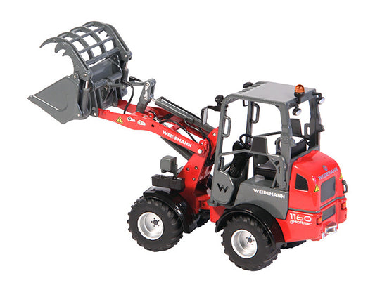 NZG 985 1/32 Scale Weidemann 1160E Hoftrac Mini Front Loader