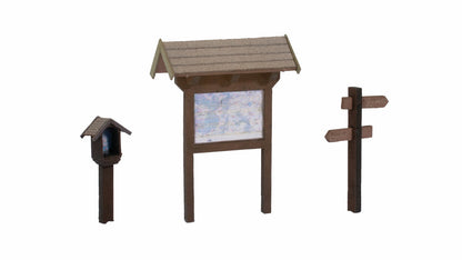 Noch 65617 HO Scale Hiking to the Witch's House Scenery Set