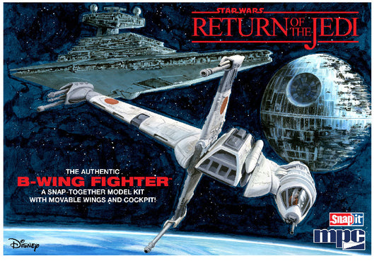 MPC 949 1/144 Star Wars B-Wing Fighter Snap Model Kit