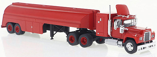 Brekina 85814 1/87 1966 Mack RS700 Blue Plastic Semi