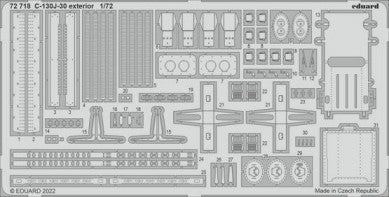 Eduard 72718 1/72 Aircraft- C130J30 Exterior for ZVE