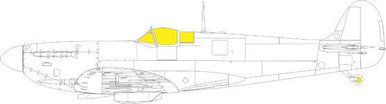 Eduard EX897 1/48 Mask Spitfire Mk.XII for Airfix Canopy Mask Set