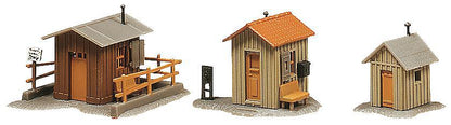 Faller 222177 N Scale 3 Trackside Shanties Model Kit