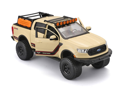 Maisto 32540T 1/27 2019 Ford Ranger Pickup, Sand Tan, Off-Road
