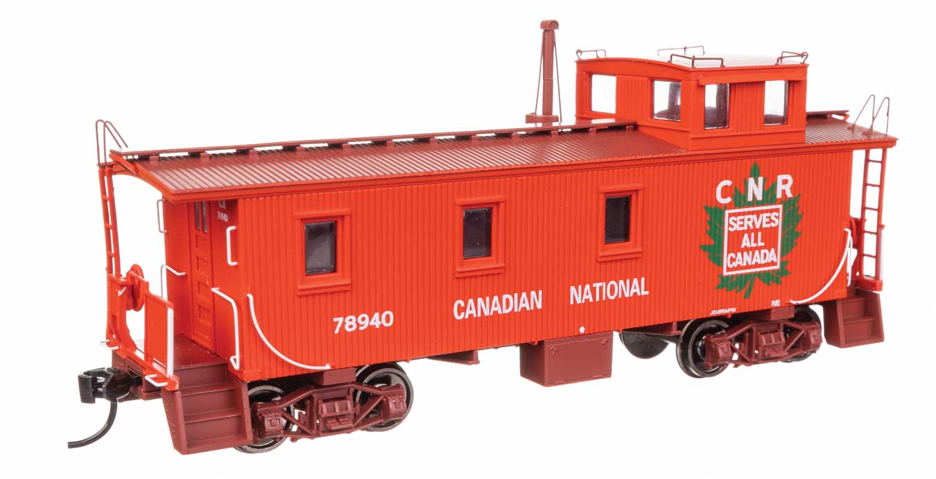 Walthers Proto 103257 HO Scale 30' GTW Style Wood Caboose with Offset Coupola -