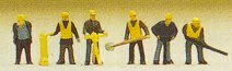 Preiser 88513 Z Scale Railroad Personnel Railroad Track Workers #3