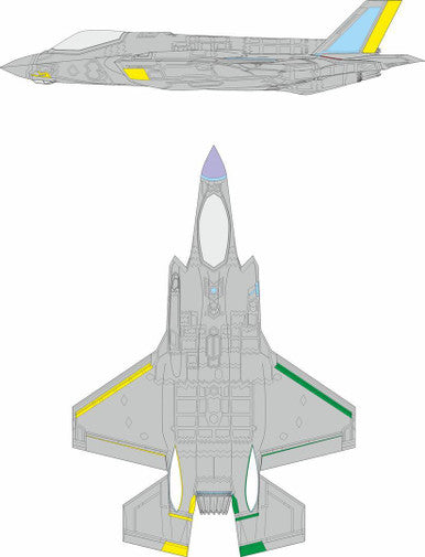 Eduard CX694 1/72 F-35A RAM Coating Late