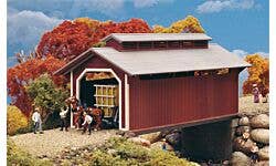 Walthers Cornerstone 933-3652 HO Willow Glen Covered Bridge Kit