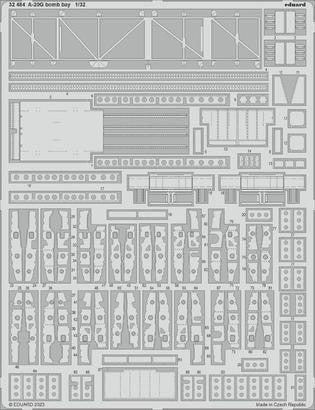 Eduard 32484 1/32 A-20G Bomb Bay for HKM