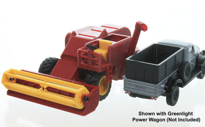 3D To Scale 64-362-R 1/64 Vintage Clipper Combine, Assembled