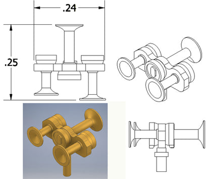 Cal Scale 670 Ho Nathan Air Horn M3Hr4