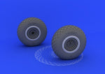Eduard 632017 1/32 B-17 Wheels for HKM (Resin)