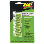 Robart 105 All Scale Zap-A-Gap CA+ Single-Use -- .02oz .5g Tubes pkg(5)