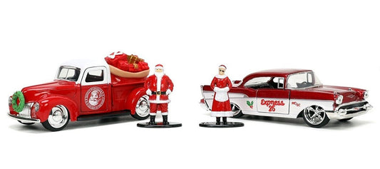 Jada Toys 34441 Scale 1941 Ford Pickup And 1957 Chevrolet Bel Air