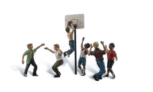 Woodland Scenics A1926 HO Scale Shootin' Hoops